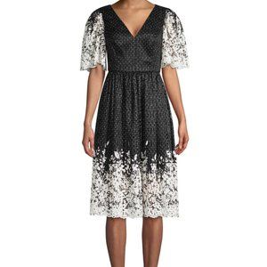V-Neck Lace Dress